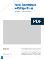 Differential Protection in Low-Voltage Buses: An Exploration of Principles and Models