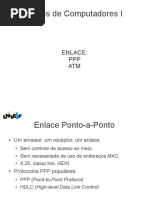 Redes de Computadores I ENLACE- PPP ATM