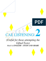 Cae Listening 2