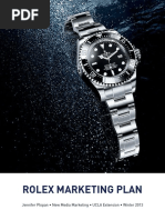 Rolex Brand Trends & Insights 2023 | PDF | Business