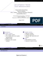 Fundamentos matematicos señales