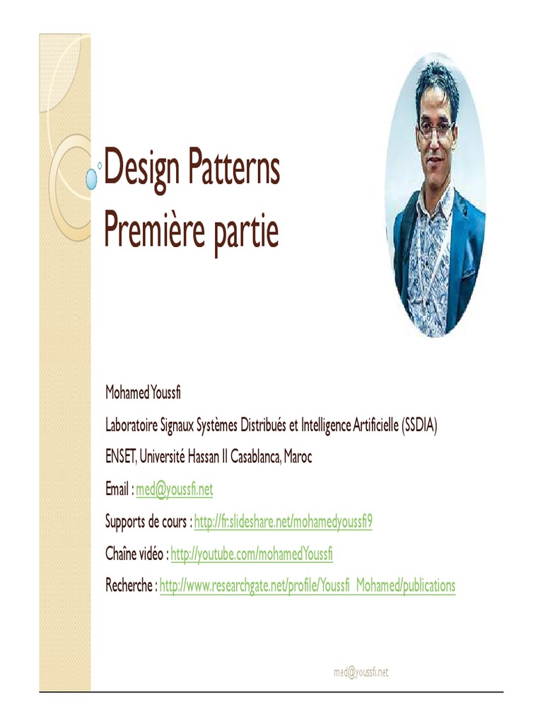 Introduction aux Design Patterns | PDF | Patron de conception | Classe ...