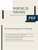 Supportive Co-Teaching