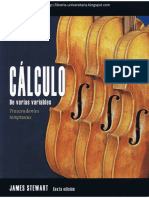 Cc3a1lculo de Varias Variables 6ta Edicic3b3n James Stewart PDF