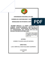 Informe Final Examen Especial Rubrocuentas Por Cobrar PDF