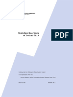 Statistical Yearbook of Ireland 2013