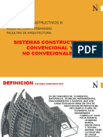 Sistemas Constructivos Convencional y No Convencional