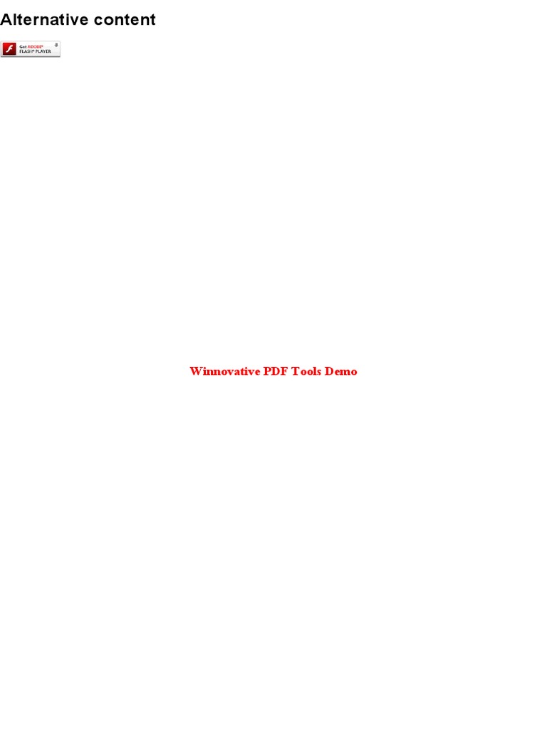 Winnovative PDF Tools Overview | PDF