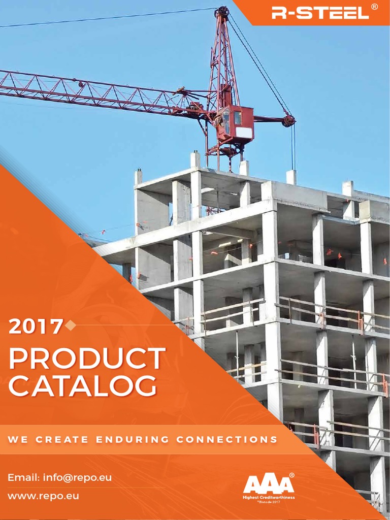 R Steel Catalog 2017 | PDF | Structural Steel | Electrical Connector