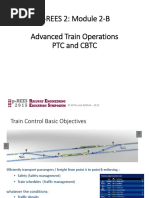 Advanced Train Operations PTC and CBTC