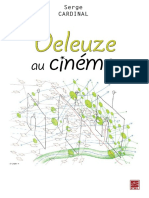 Deleuze Au Cinéma - Une Introduction À L'empirisme Supérieur de l'Image-temps-Presses de L'université Laval