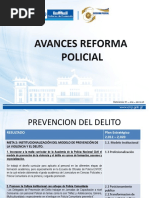 Avances Reforma Policial