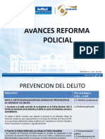 Avances Reforma Policial
