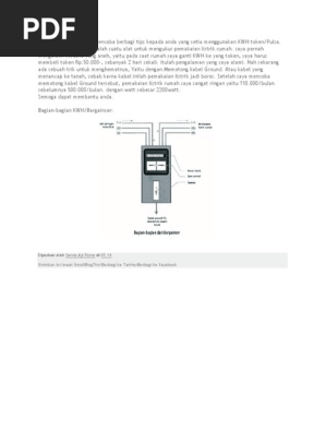 Cara Hack Meter Pra Bayar Pln