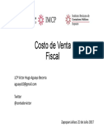 Costo de ventas fiscal