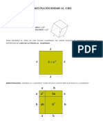 Demostración Binomio Al Cubo