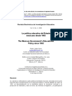 Dialnet-LaPoliticaEducativaDelEstadoMexicanoDesde1992-1068429.pdf