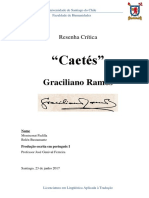 Caetés de Graciliano Ramos - Resenha Crítica
