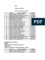 Comisiones 2do. Cuatrimestre - 1er. Año (Ing. en Rec. Hidricos - Ing. Ambiental)