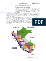 Tema 5. El Territorio Peruano