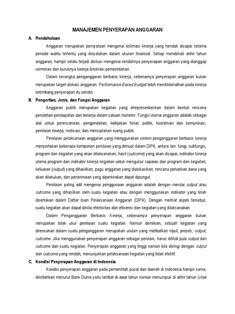 Optimasi Proses Pengadaan untuk Percepatan Penyerapan Anggaran Daerah