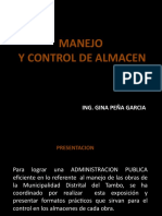 Manejo y Control de Almacen