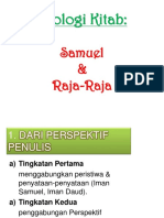 Teologi Kitab Samuel & Raja-Raja