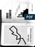 Tablas Estadísticas