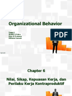 Organizational Behavior Kreitner Kinicki (Chapter 6 & 7)