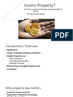 (SLIDE) Are Bitcoins Property