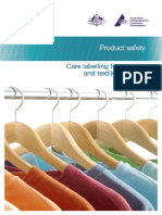 Australian Care Labelling For Clothing and Textile Products
