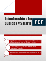 Sueldos y Salarios 2017