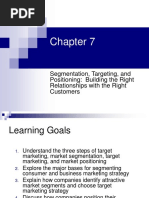 CH07 - Segmentation, Targeting, And Positioning