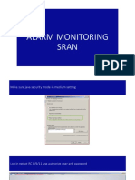 Alarm Monitoring Sran