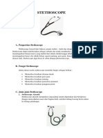 STETHOSCOPE Makalah