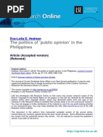 The Politics of Public Opinion