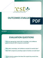 REST: Outcomes Evaluation (AIA Research Data 2017)