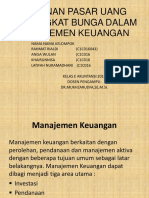 Peranan Pasar Uang Dantingkat Bunga Dalam Manajemen Keuangan