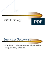 Igcse Nutrition