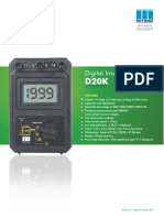 Digital Insulation Tester - D20K