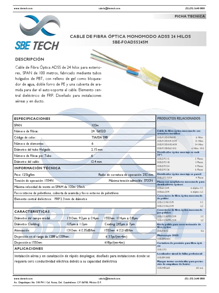 fibra optica 1 Fibra óptica Materiales