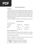 Download KUISIONER LENGKAP by Alfina Fittrinnisak SN358679741 doc pdf