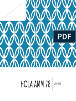 HOLA AMM 78