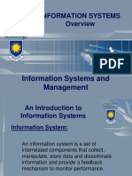 Information Systems and Management