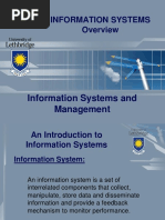 Information Systems and Management