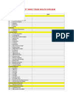 Daftar Penyakit Yang Tidak Boleh Dirujuk