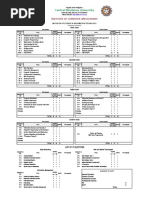 Proposed 2018 BSIT Curriculum