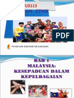 Bab 1 Kesepaduan Dlm Kepelbagaian