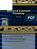 Advanced Command Prompting