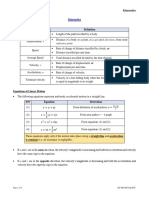 PhysicsTopic 02 Kinematics